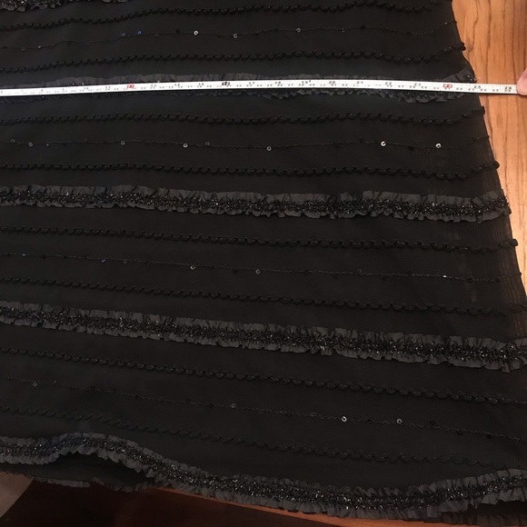 Dazzling Black Cocktail Dress - Size 16 - Perfect for Holiday Parties - Picture 10 of 10